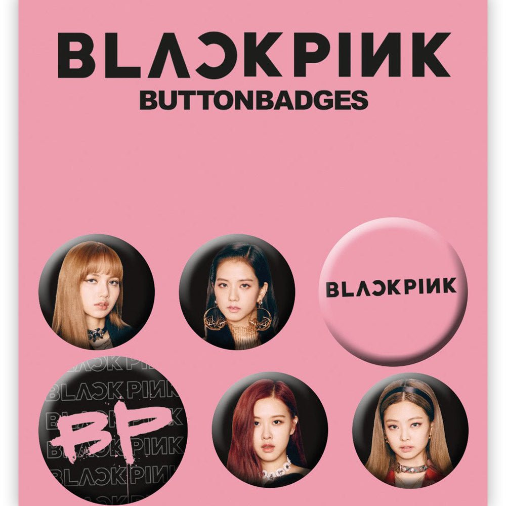 BLACKPINK ブラックピンク (2026年 1月 来日 ) - Mix / 缶バッジ6個セット / バッジ - PGS